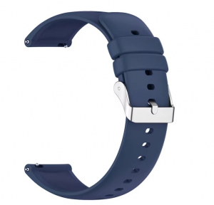 Cinturino in silicone smart watch colore Blu mm.20