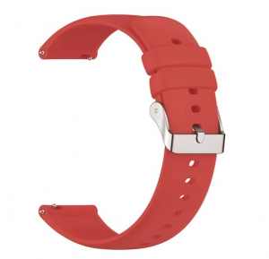 Cinturino in silicone smart watch colore Rosso mm.20