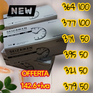 Assortimento pile seizaiken 400 pz