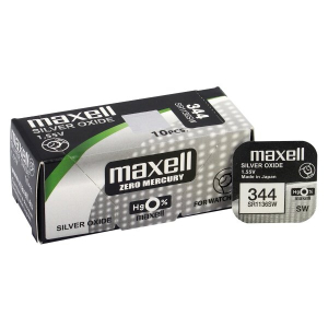 Batteria Mercury Free Maxell SR 1136 SW 344/350