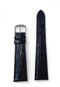 CINTURINI PELLE STAMPA ALLIGATORE SEMI IMBOTTITO