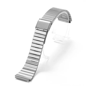 Bracciale in acciaio con chiusura scorrevole