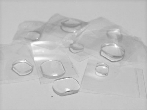 Lentine per vetri minerali per ingrandimento datario del quadrante dell'orologio 