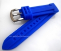 Cinturino in silicone morbido modello tipo Panerai misura ansa mm.18 