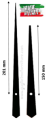 Lancette in alluminio mod X03