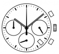 Movimento Shiojiri VK63 = 6T63, 13 1/2 -3 sfere data al 4,5