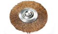 Spazzolino gamma disco in ottone diam. 19, con gambo diam 2,35 