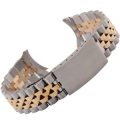 Bracciale metallo modello Giubileo bicolore attacco Curvo 