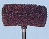 Spazzolino gamma Scotch-brite AVF per satinatura very fine diam. 22mm, con gambo diam. 2,35