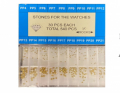 Assortimento 540 pietre strass per quadranti orologi