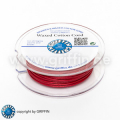 Cordoncini di cotone cerato m.20 Colore Rosso