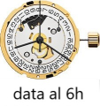 Movimento ETA cal. 251471 = 251474  3 Eye Chrono swiss made data al 6