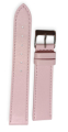 Cinturino in Cuoio ingrassato, piatto a taglio vivo colore Rosa chiaro