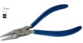 PINZA BECCHI PIATTI LISCI 130 mm, PUNTE DA 3 mm